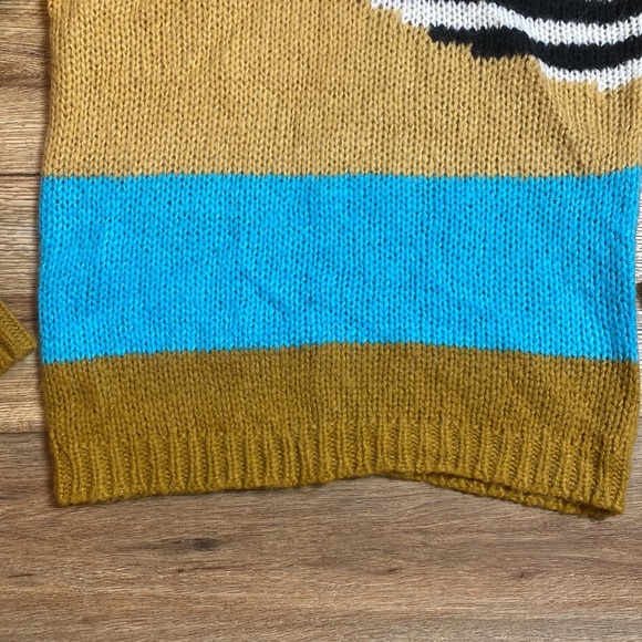 Roolee color block crew neck sweater - Picture 6 of 7